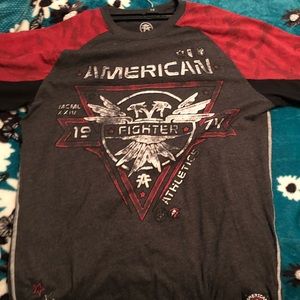 American fighter T-shirt will negotiate